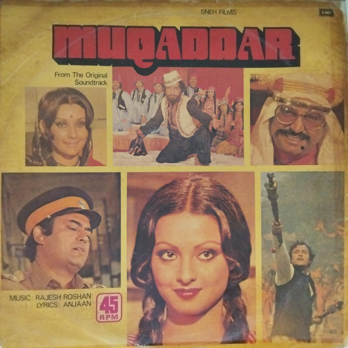 Rajesh Roshan - Muqaddar (Vinyl)