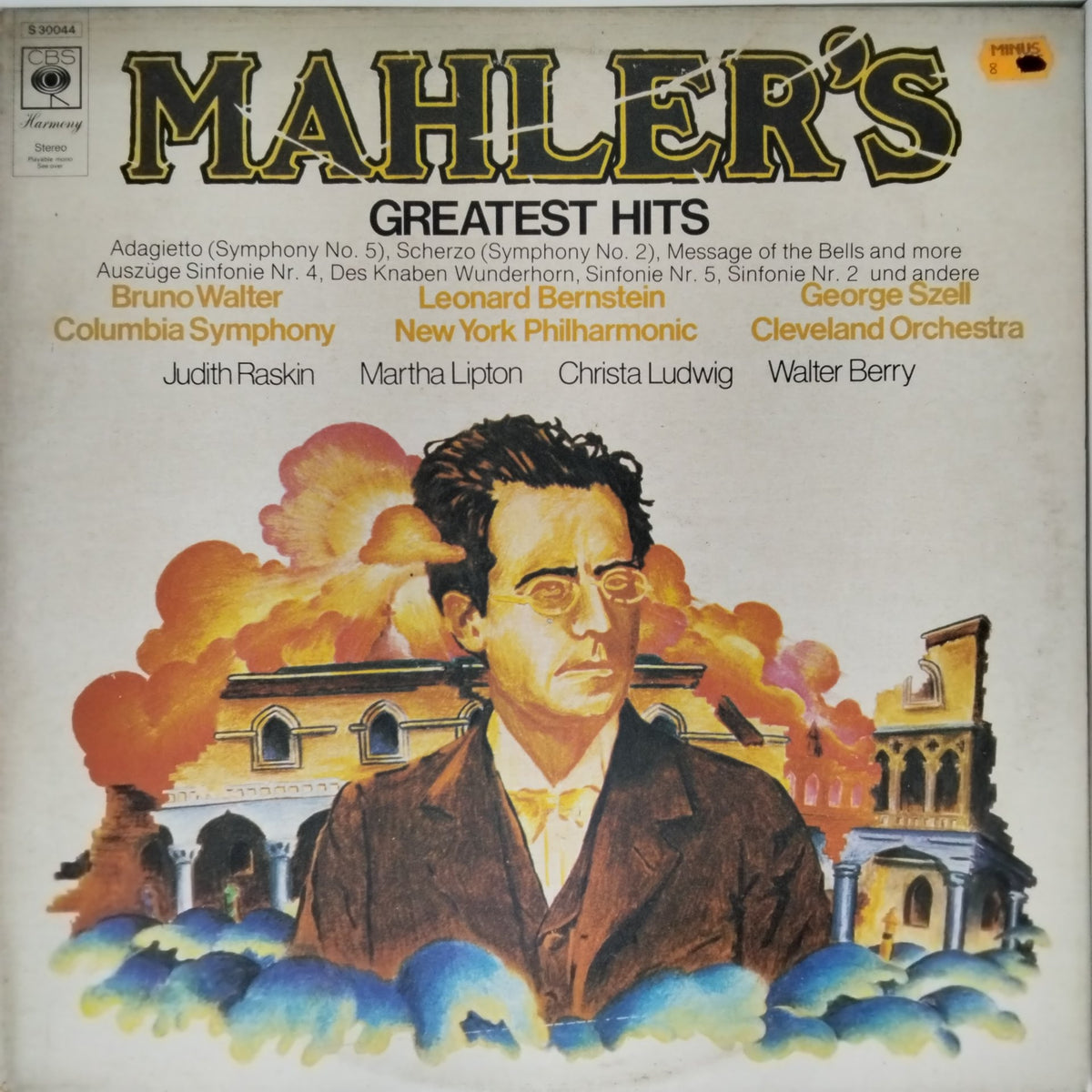 Bruno Walter, Leonard Bernstein, George Szell - Mahler's Greatest Hits (Vinyl)