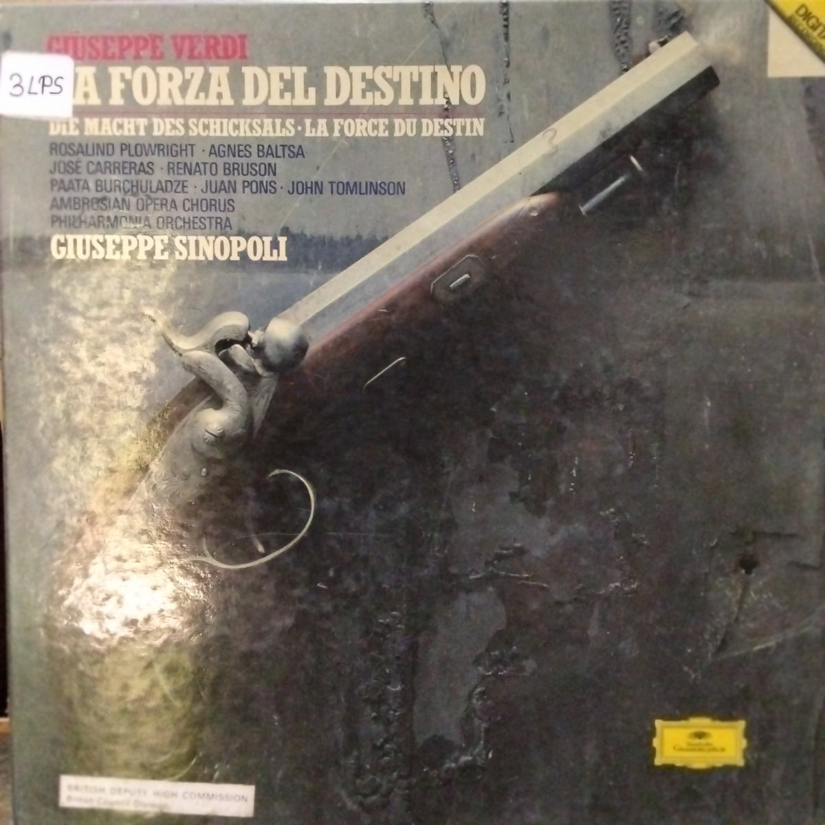 Giuseppe Verdi, Giuseppe Sinopoli - La Forza Del Destino (Vinyl) (3)