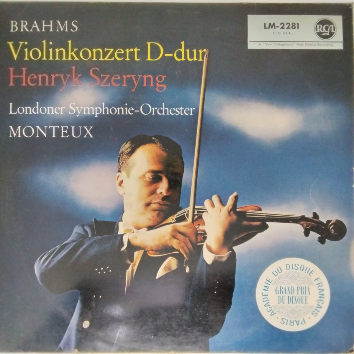 Henryk Szeryng - Violinkonzert D-dur (Vinyl)