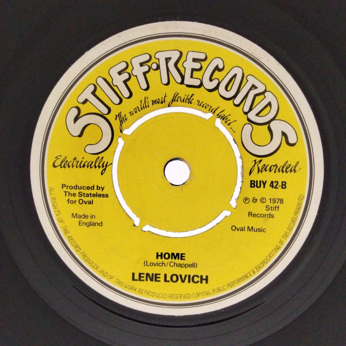 Lene Lovich - Lucky Number (45-RPM)
