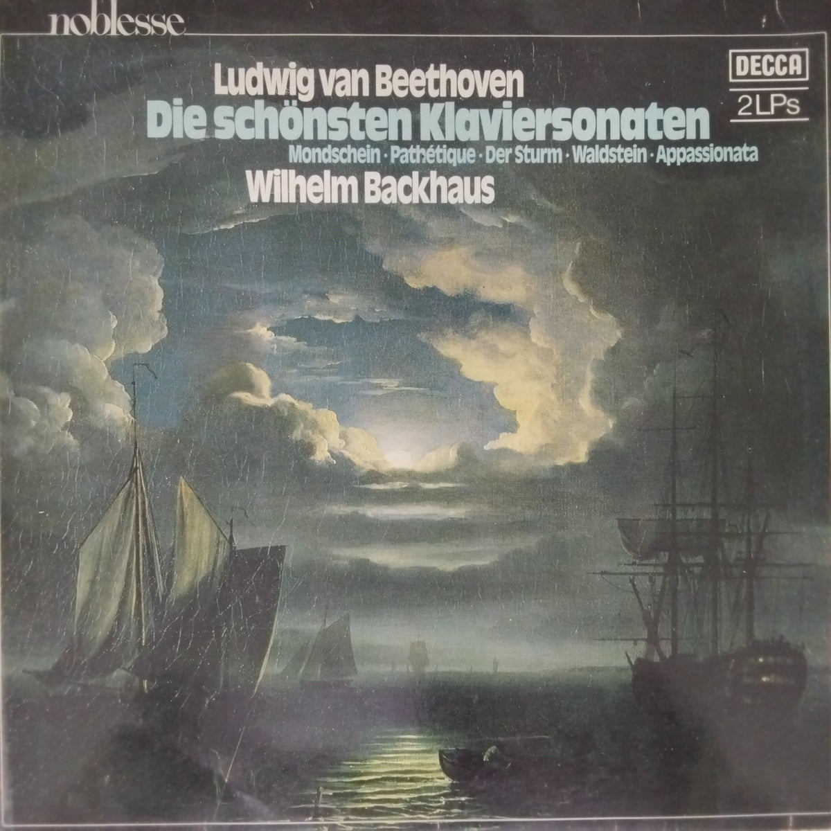 Ludwig van Beethoven, Wilhelm Backhaus - Die Schönsten Klaviersonaten (Vinyl) (2)