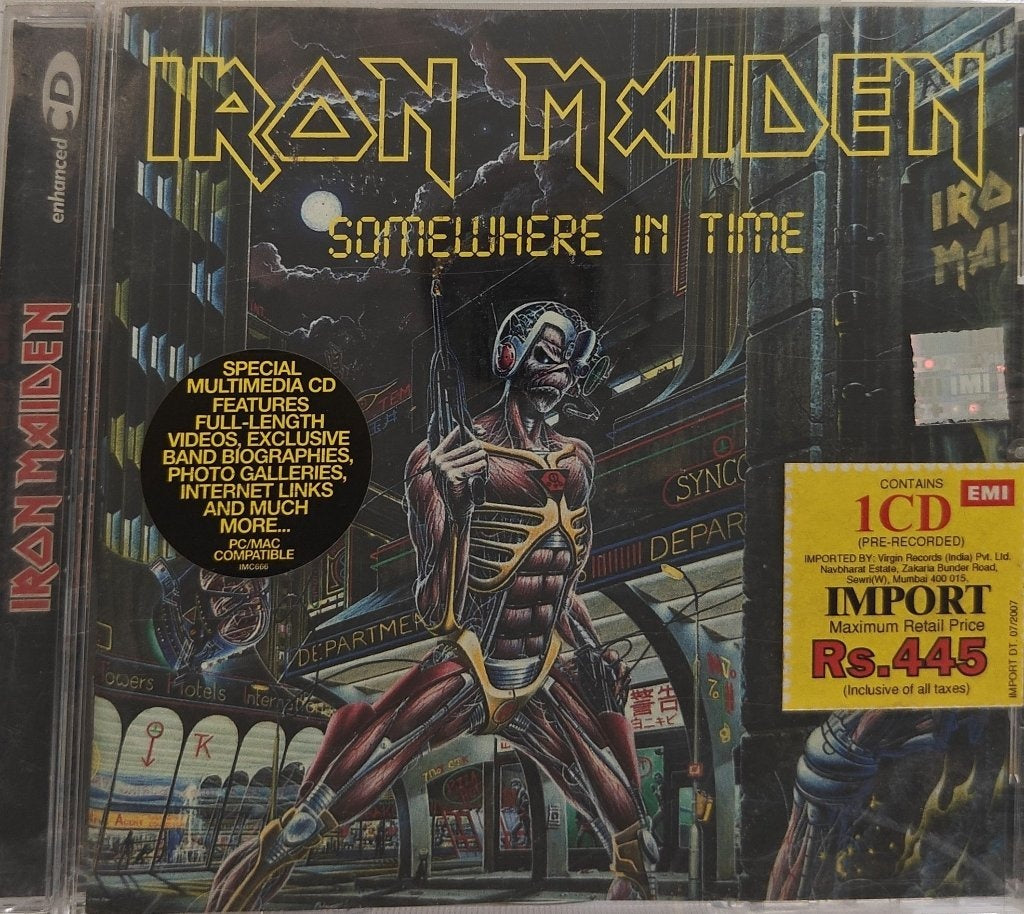 Iron Maiden - Somewhere in Time (CD)