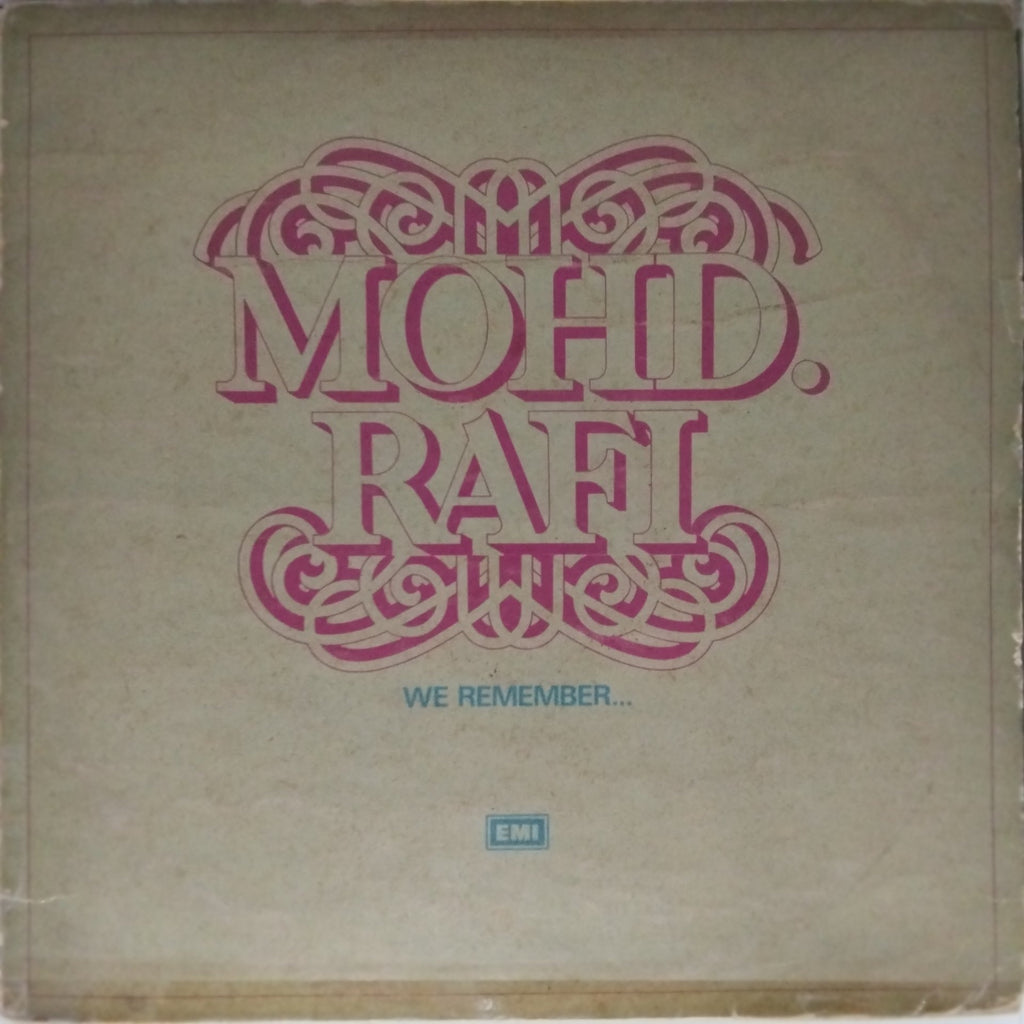 Mohd. Rafi - We Remember... (Vinyl) (2)