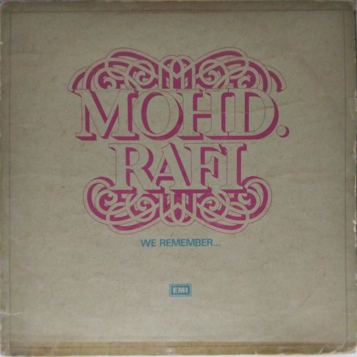 Mohd. Rafi - We Remember... (Vinyl) (2)