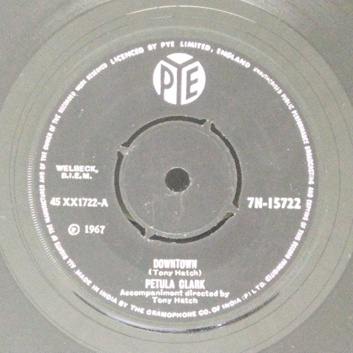Petula Clark - Downtown / You'd Better Love Me (45-RPM)