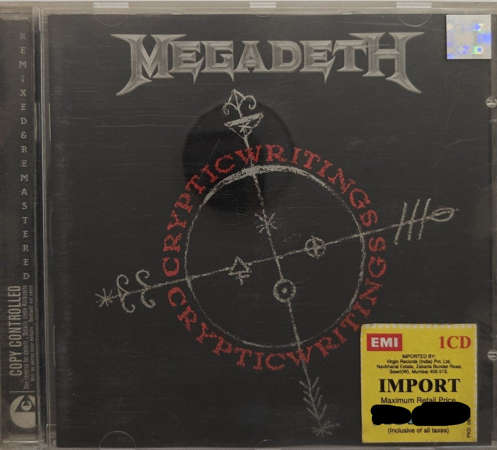 Megadeth - Cryptic Writings (CD)