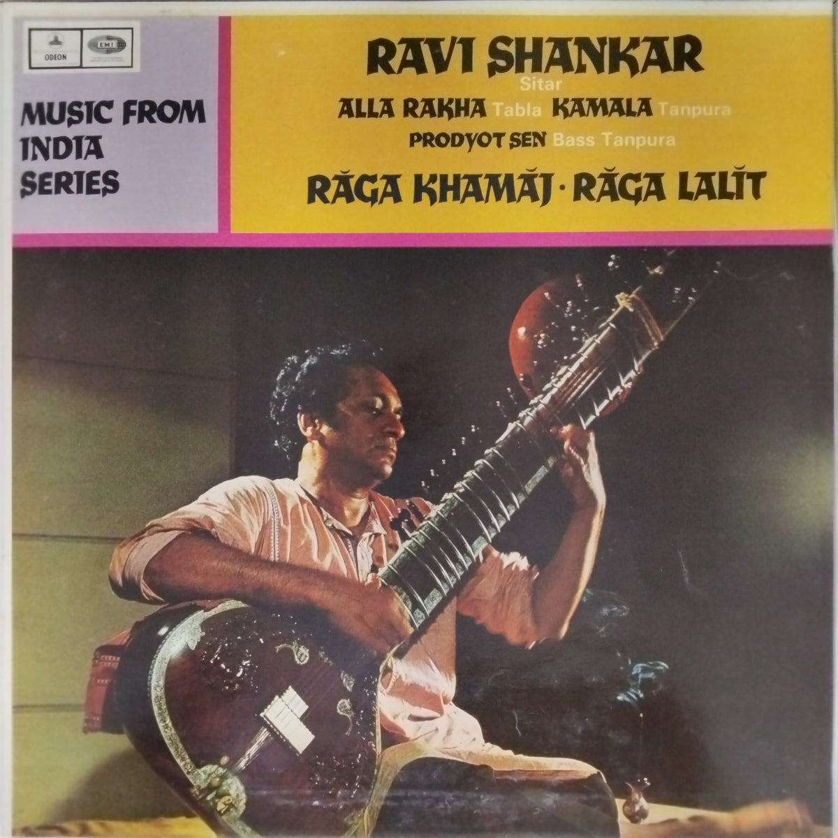 Ravi Shankar - Rāga Khamāj · Rāga Lālit (Vinyl)