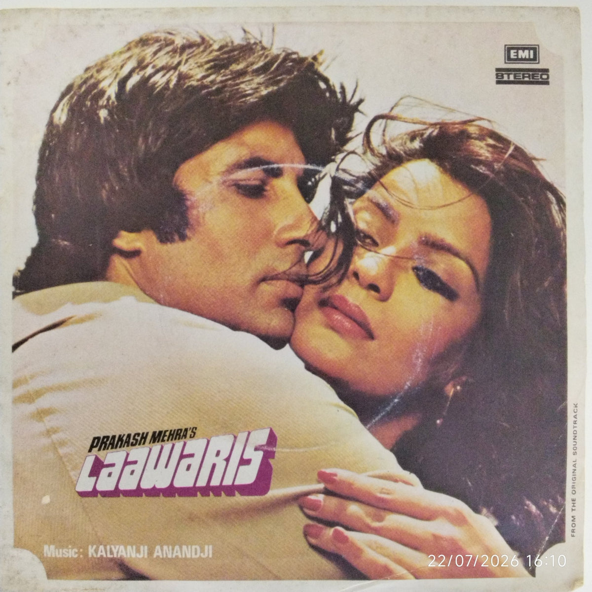 Kalyanji Anandji - Laawaris (45-RPM)