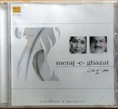 Asha Bhosle, Ghulam Ali - meraj -e- ghazal (CD)