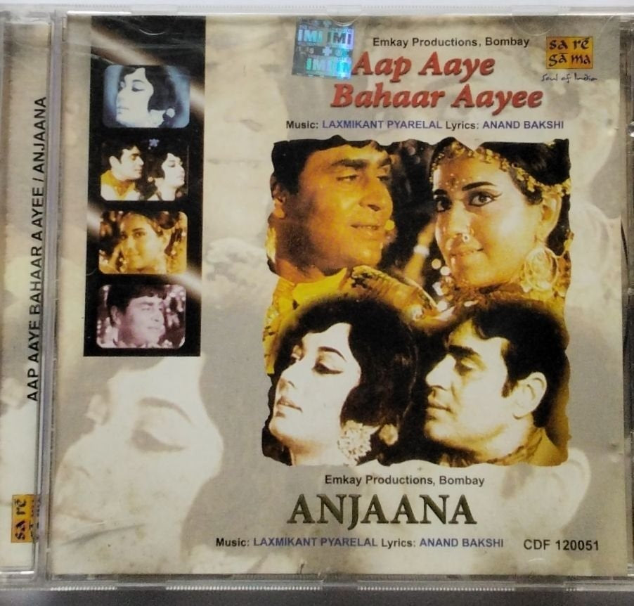 Laxmikant Pyarelal - Aap Aaye Bahaar Aayee / Anjaana (CD)