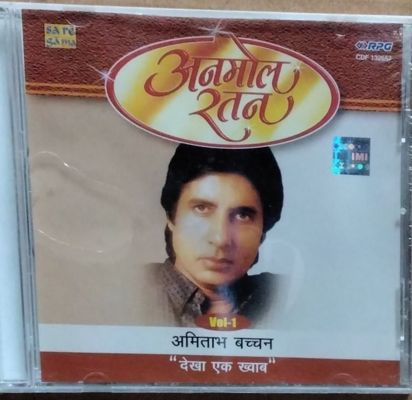 Amitabh Bachchan - Anmol Ratan Vol-1 "Dekha Ek Khwab" (CD)