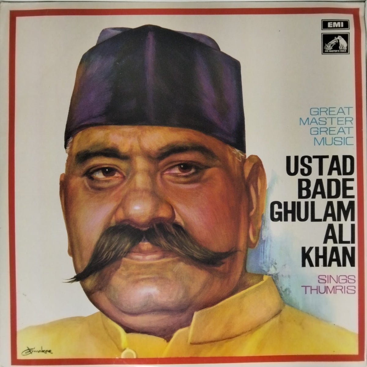 Ustad Bade Ghulam Ali Khan - Sings Thumris (Vinyl)