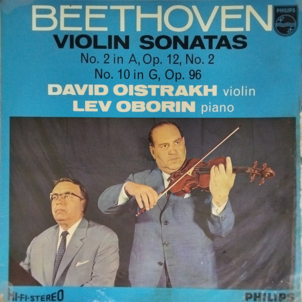 David Oistrakh, Lev Oborin - Beethoven Violin Sonatas (Vinyl)