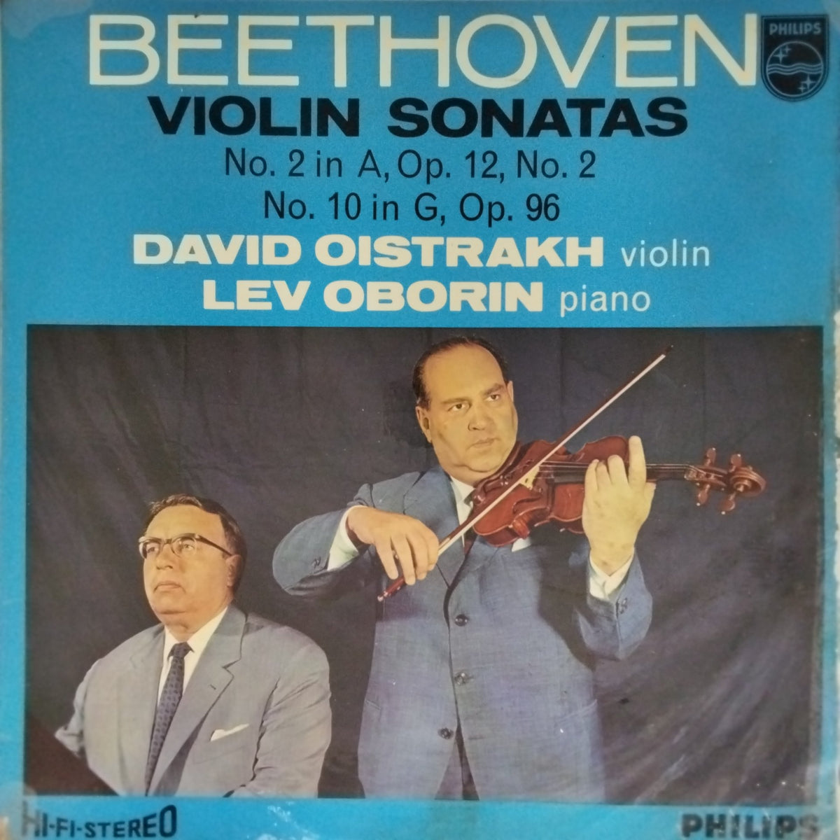 David Oistrakh, Lev Oborin - Beethoven Violin Sonatas (Vinyl)