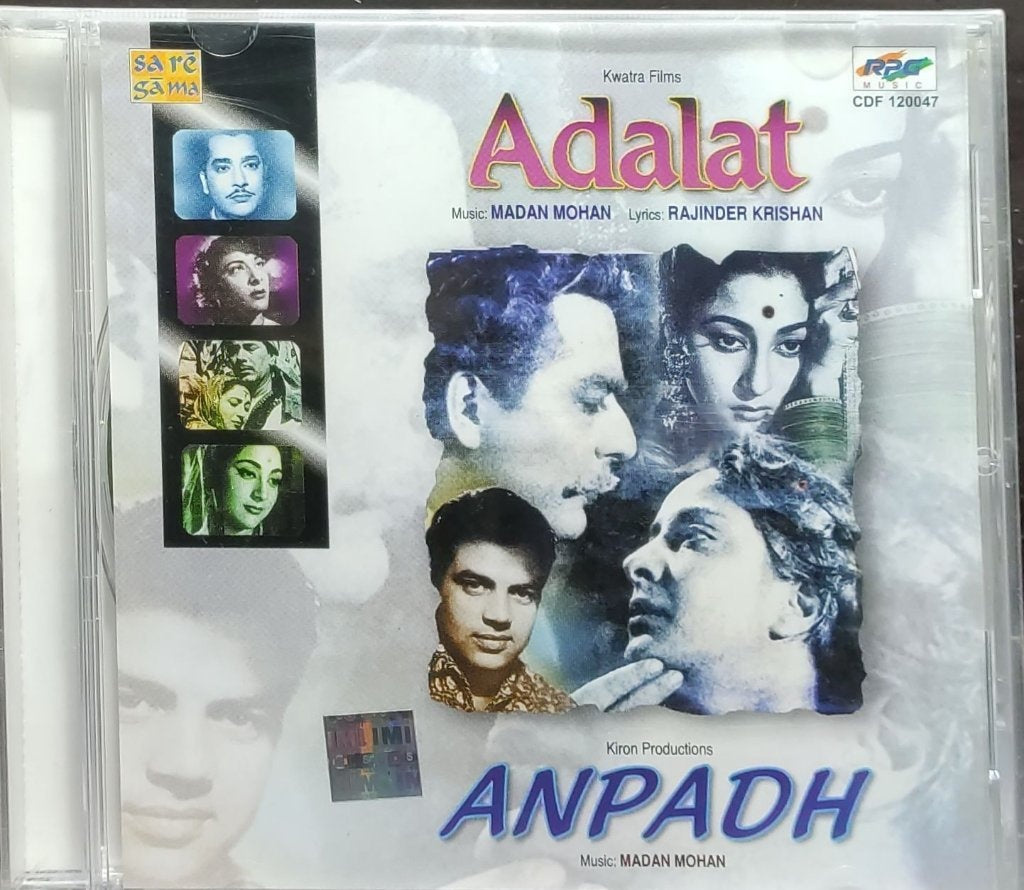 Madan Mohan - Adalat / Anpadh (CD)