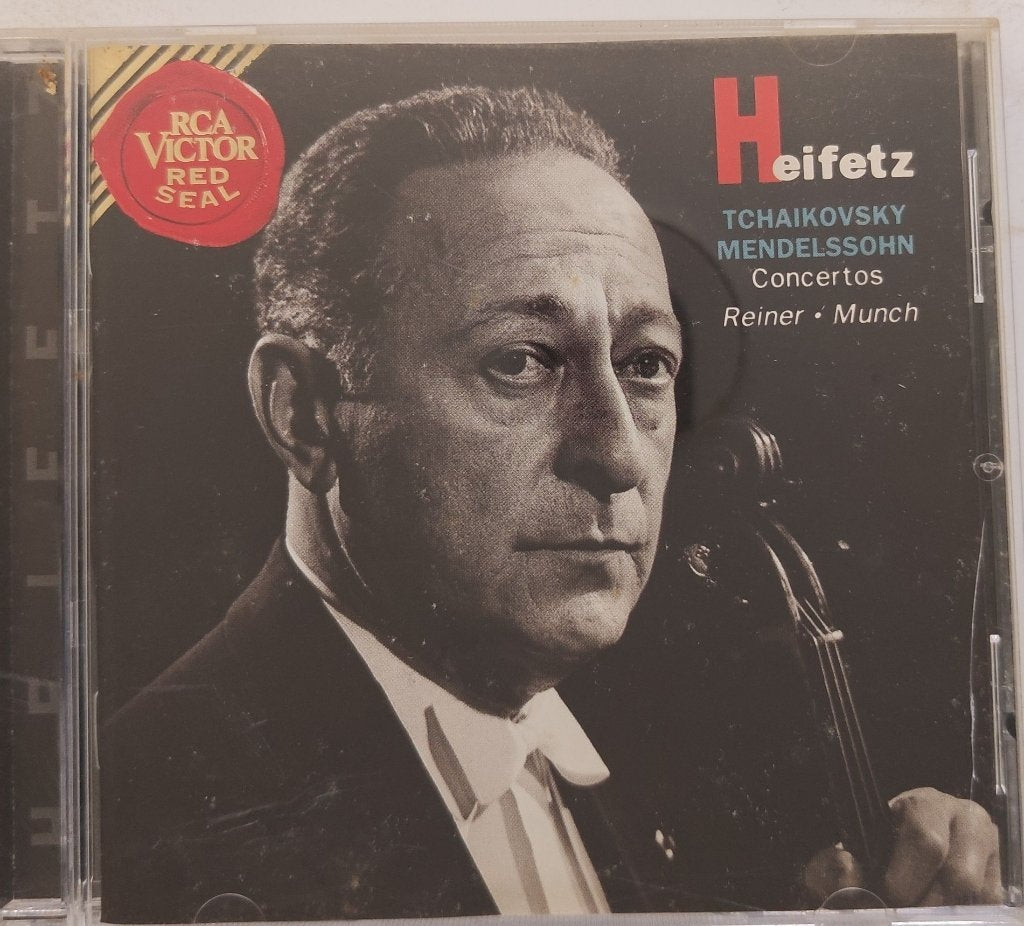 Jascha Heifetz - Tchaikovsky, Mendelssohn Concertos (CD)