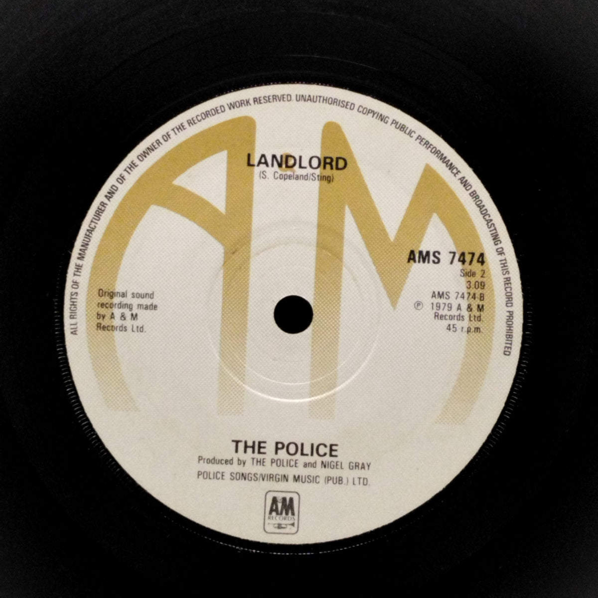 The Police - Message in a Bottle (45-RPM)