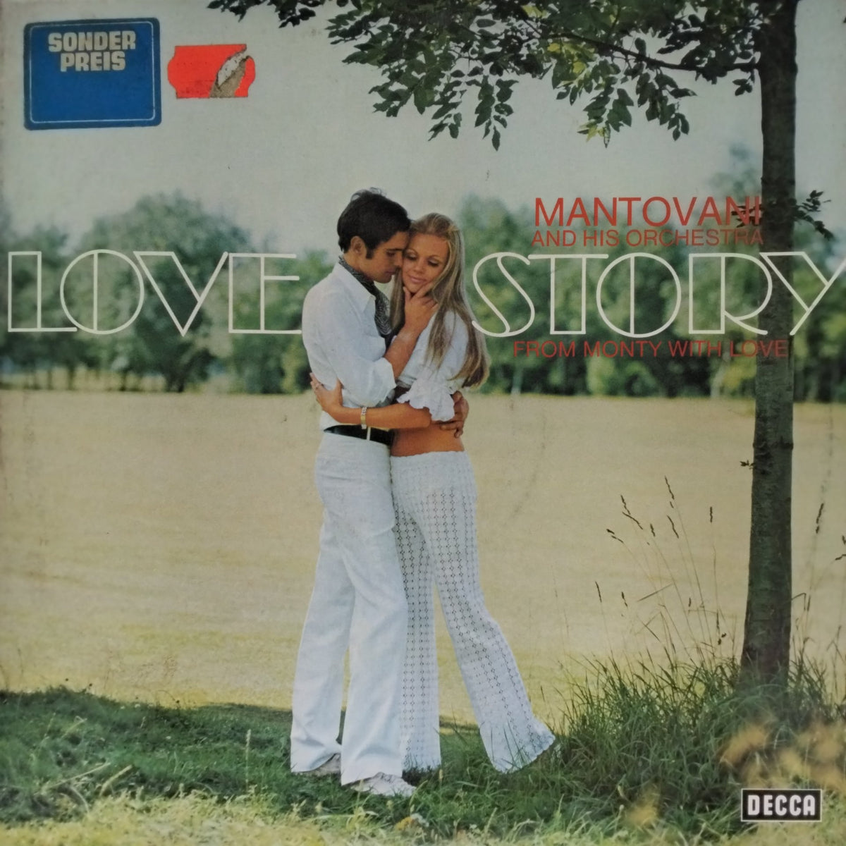 Mantovani and His Orchestra - Love Story From Monty With Love (Vinyl)