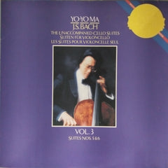 Yo-Yo Ma - The Unaccompanied Cello Suites Vol. 3 Suites Nos. 5 & 6 (Vinyl)