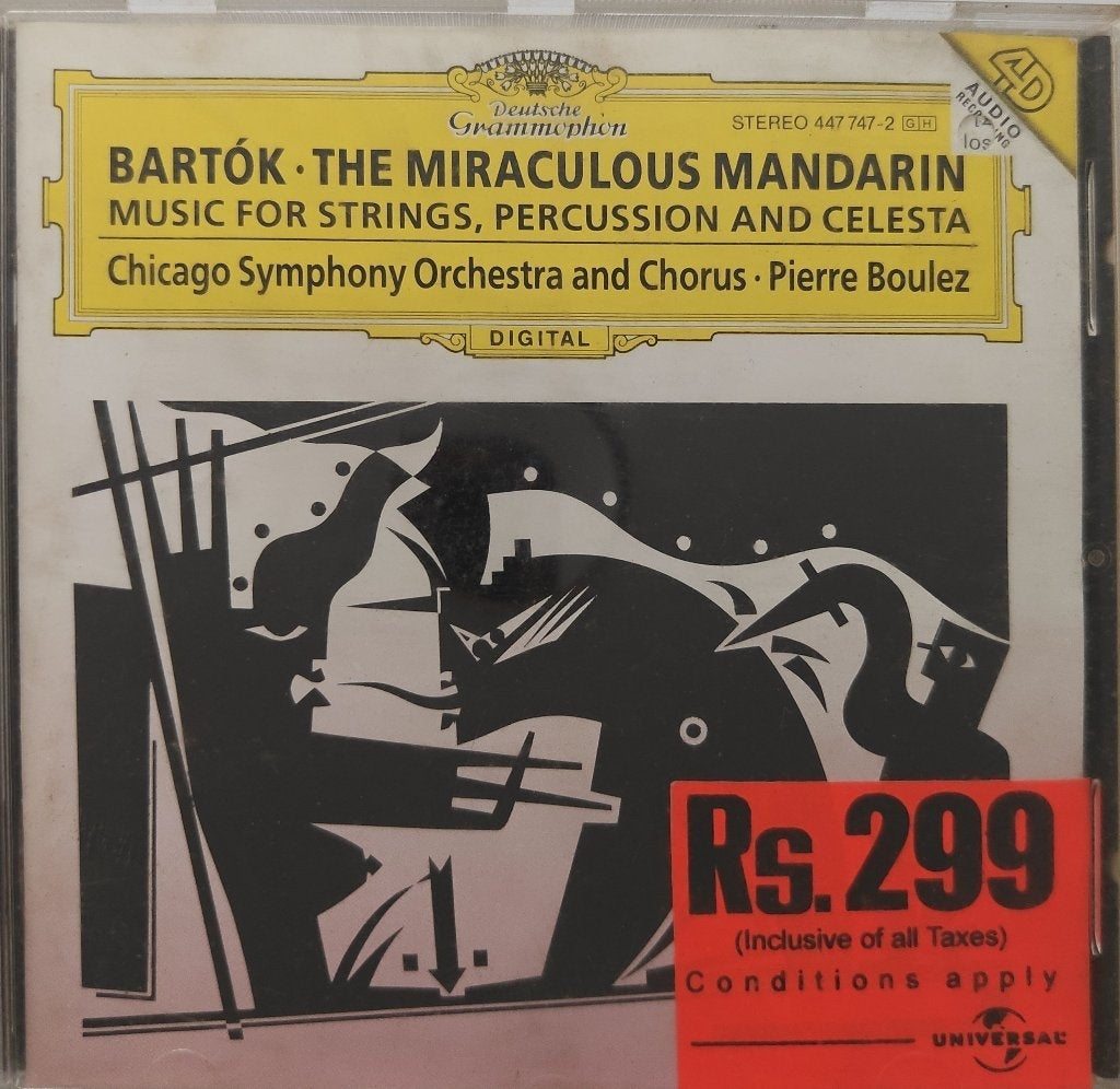 Chicago Symphony Orchestra, Pierre Boulez - The Miraculous Mandarin: Music for Strings, Percussion and Celesta (CD)
