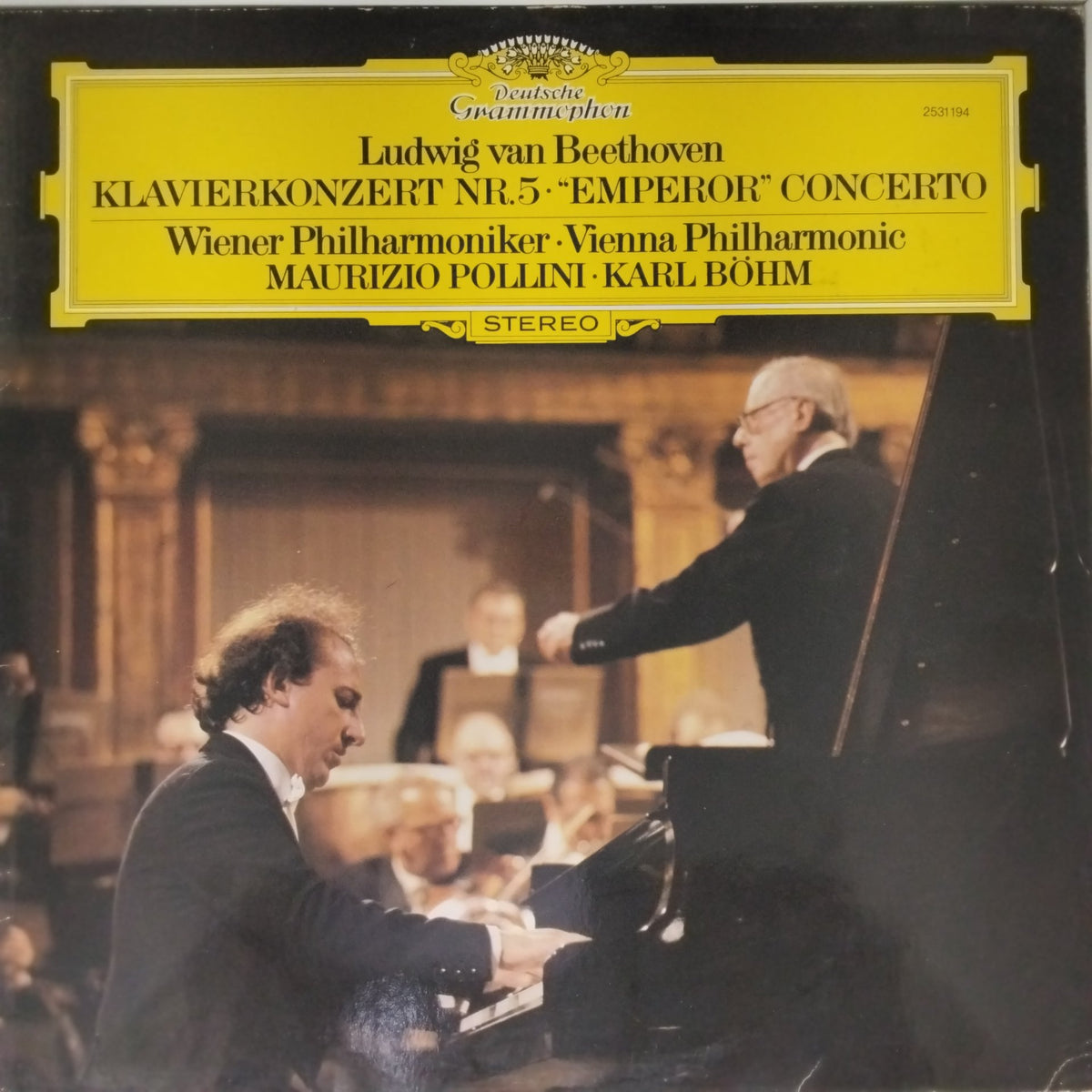 Maurizio Pollini, Karl Böhm - Klavierkonzert Nr.5 "Emperor" Concerto (Vinyl)