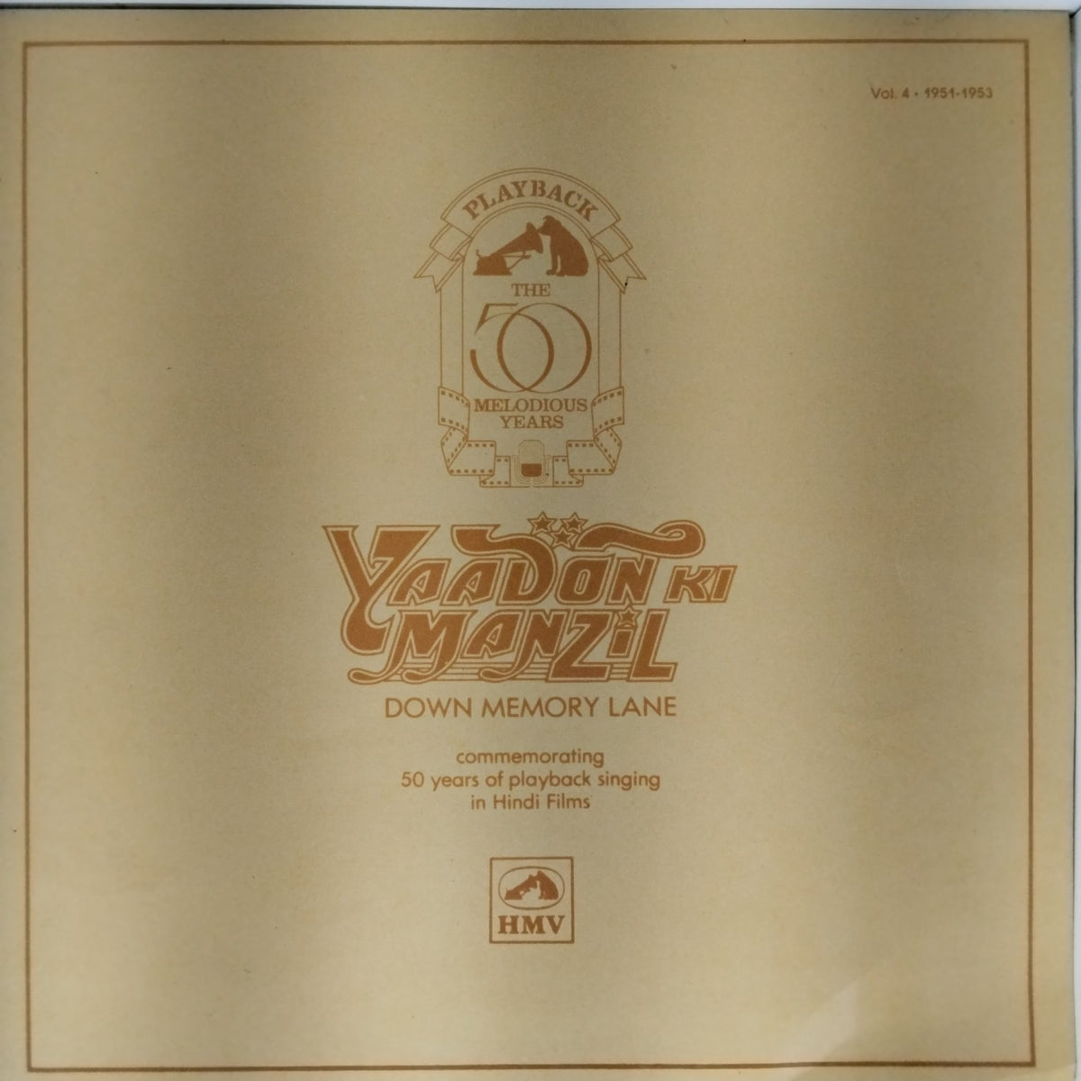 Various - Yaadon Ki Manzil: Down Memory Lane (Vol. 4) (Vinyl)
