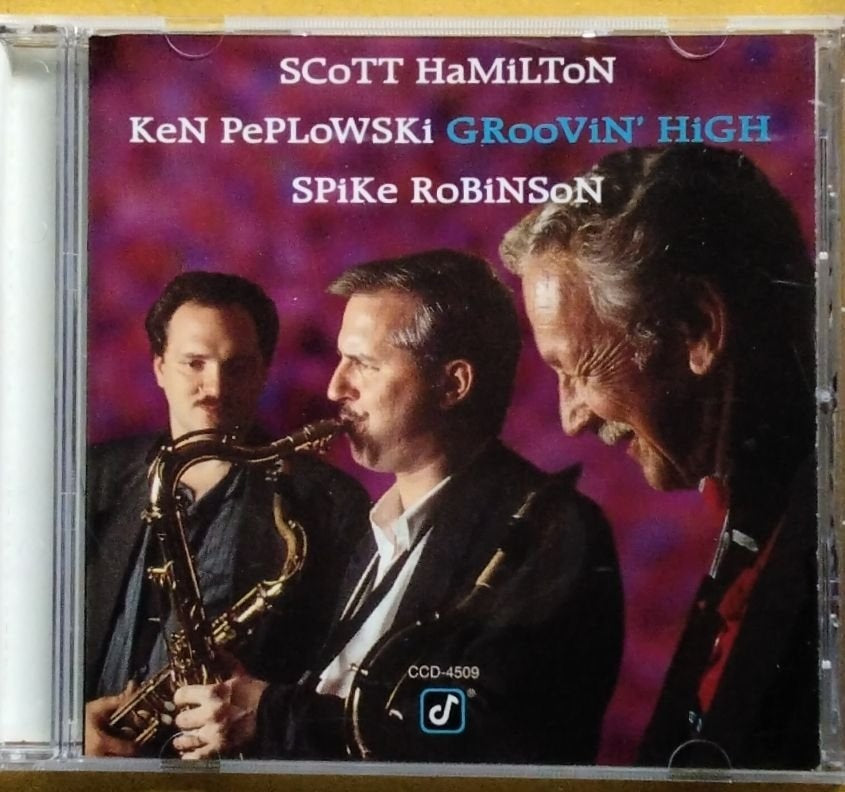 Scott Hamilton, Ken Peplowski, Spike Robinson - Groovin' High (CD)