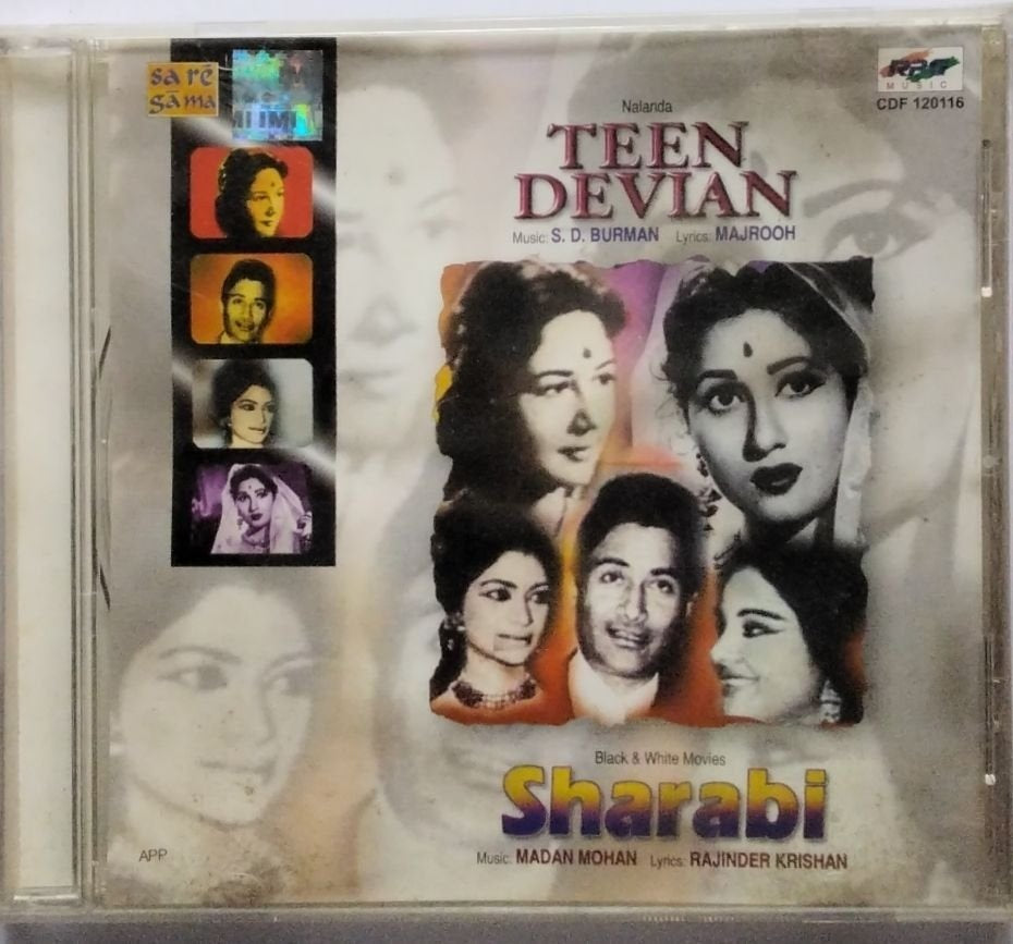 S.D. Burman, Madan Mohan - Teen Devian / Sharabi (CD)