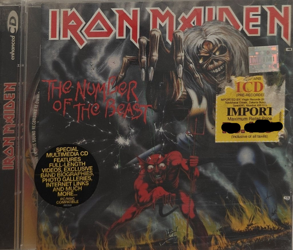 Iron Maiden - The Number of the Beast (CD)