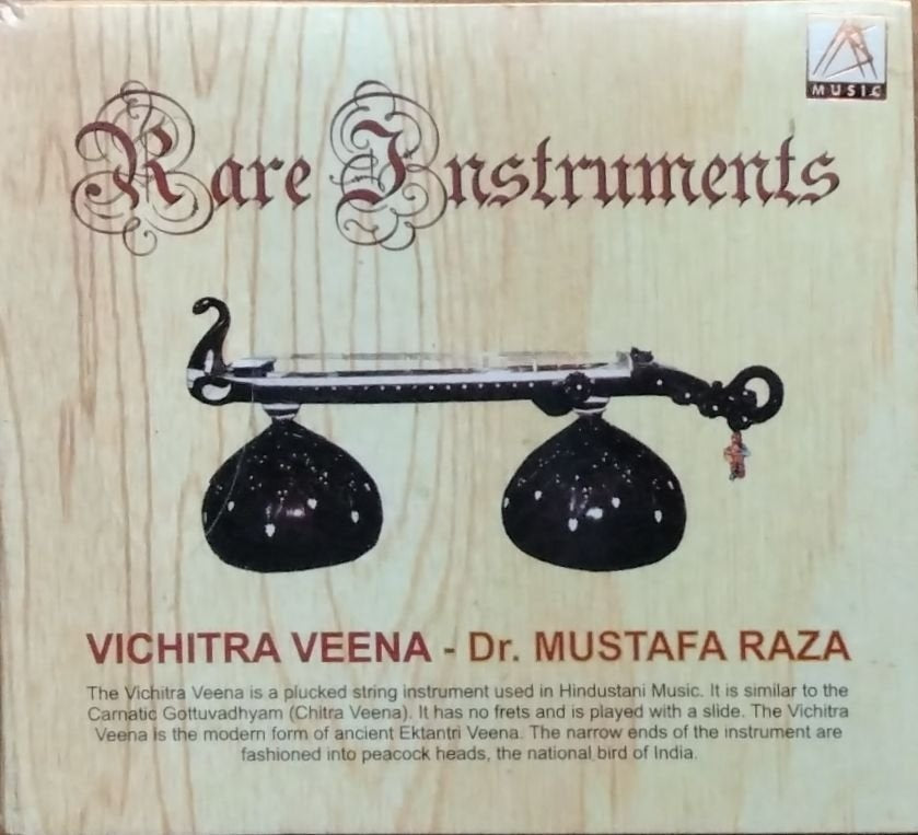 Dr. Mustafa Raza - Rare Instruments: Vichitra Veena (CD)