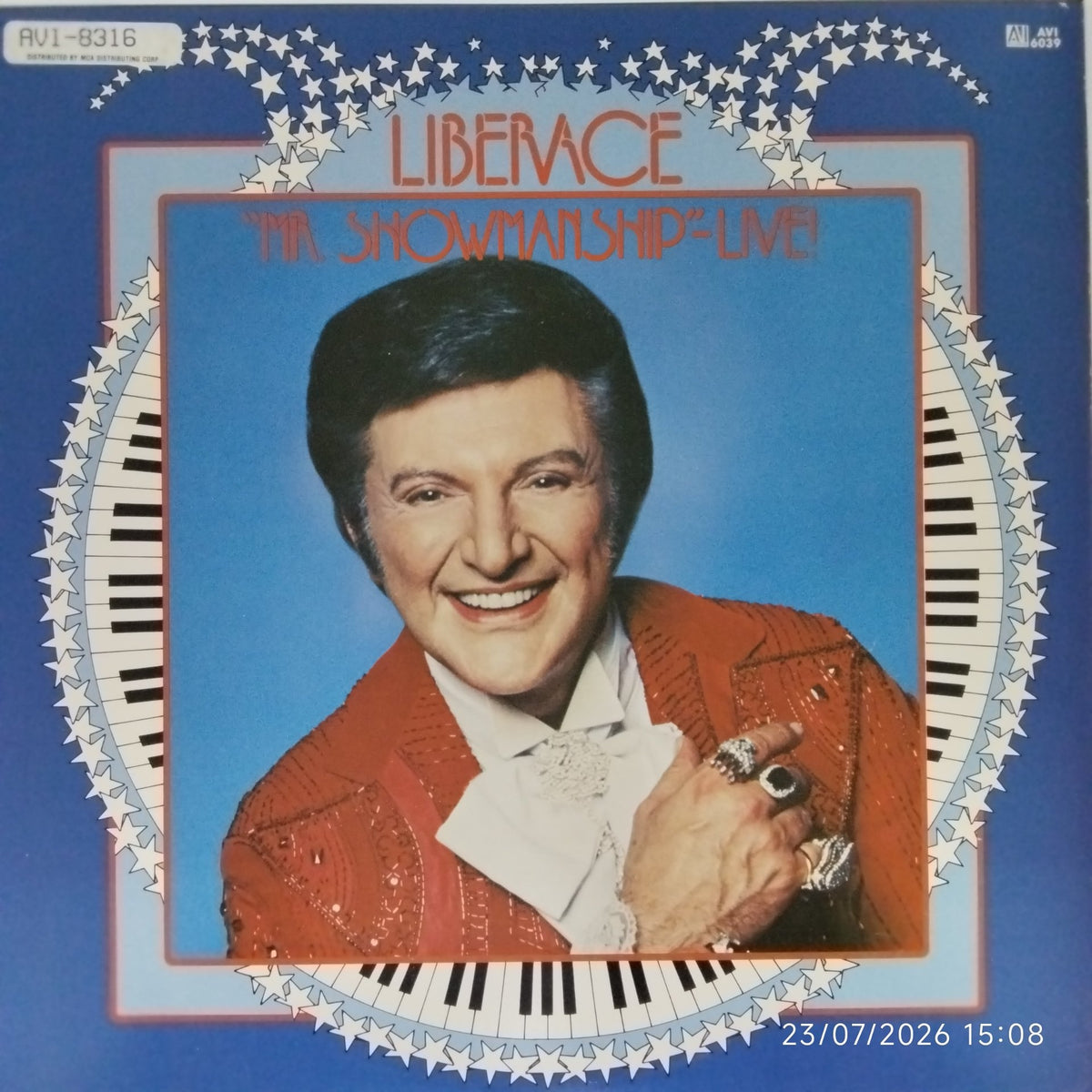 Liberace - Mr. Showmanship - Live! (Vinyl)