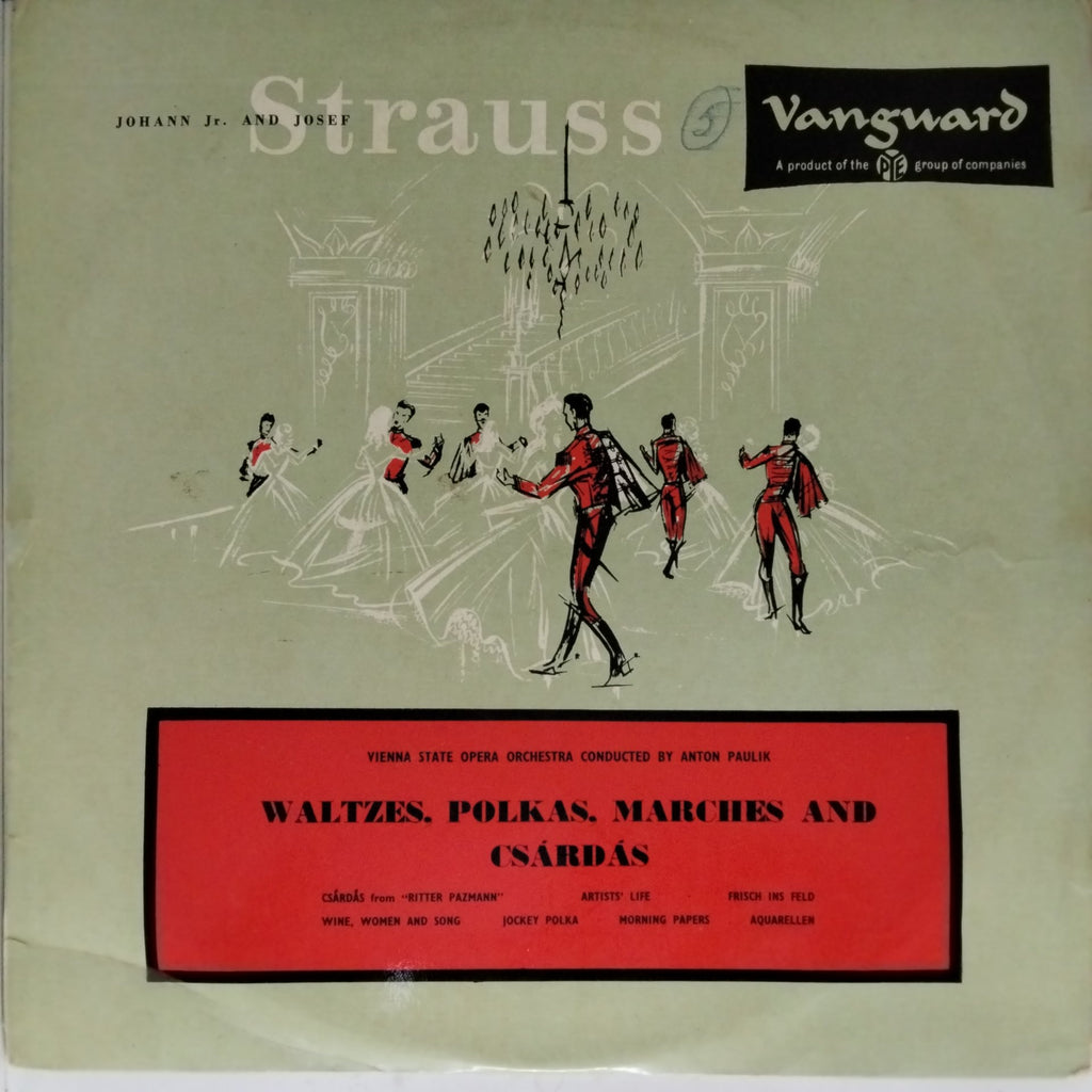 Johann Jr. and Josef Strauss - Waltzes, Polkas, Marches and Csárdás (Vinyl)