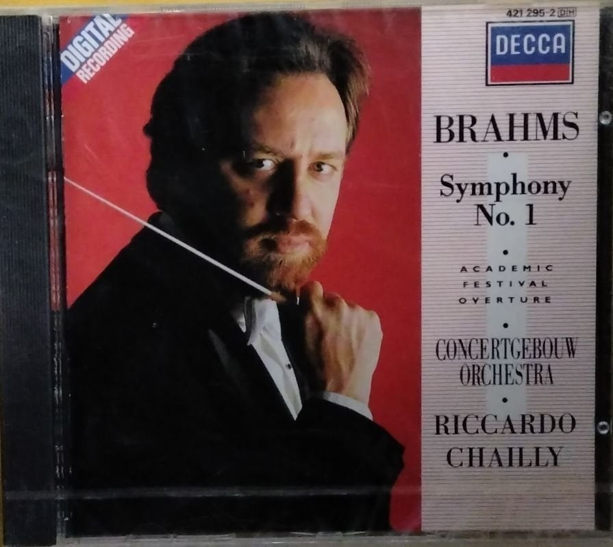 Riccardo Chailly, Concertgebouw Orchestra - Brahms Symphony No. 1 (CD)
