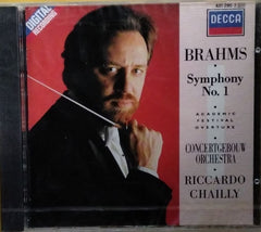 Riccardo Chailly, Concertgebouw Orchestra - Brahms Symphony No. 1 (CD)