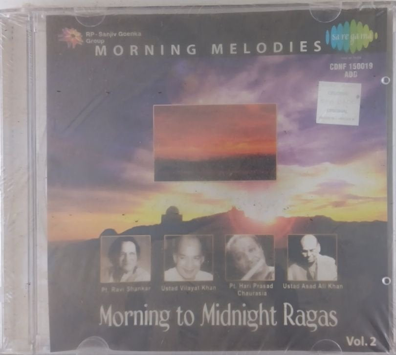 Ravi Shankar, Vilayat Khan, Hari Prasad Chaurasia, Asad Ali Khan - Morning to Midnight Ragas Vol. 2 (CD)