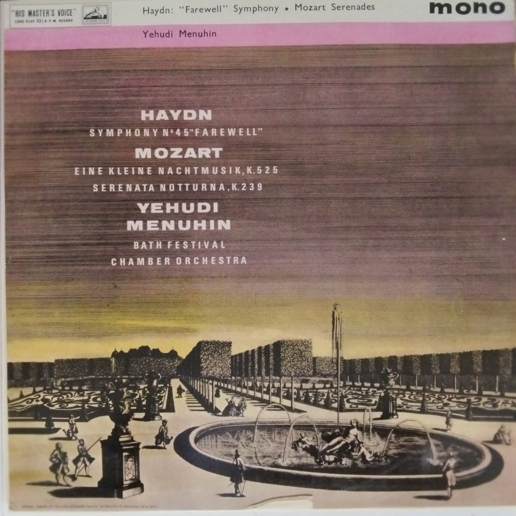 Yehudi Menuhin - Haydn: 'Farewell' Symphony, Mozart: Serenades (Vinyl)