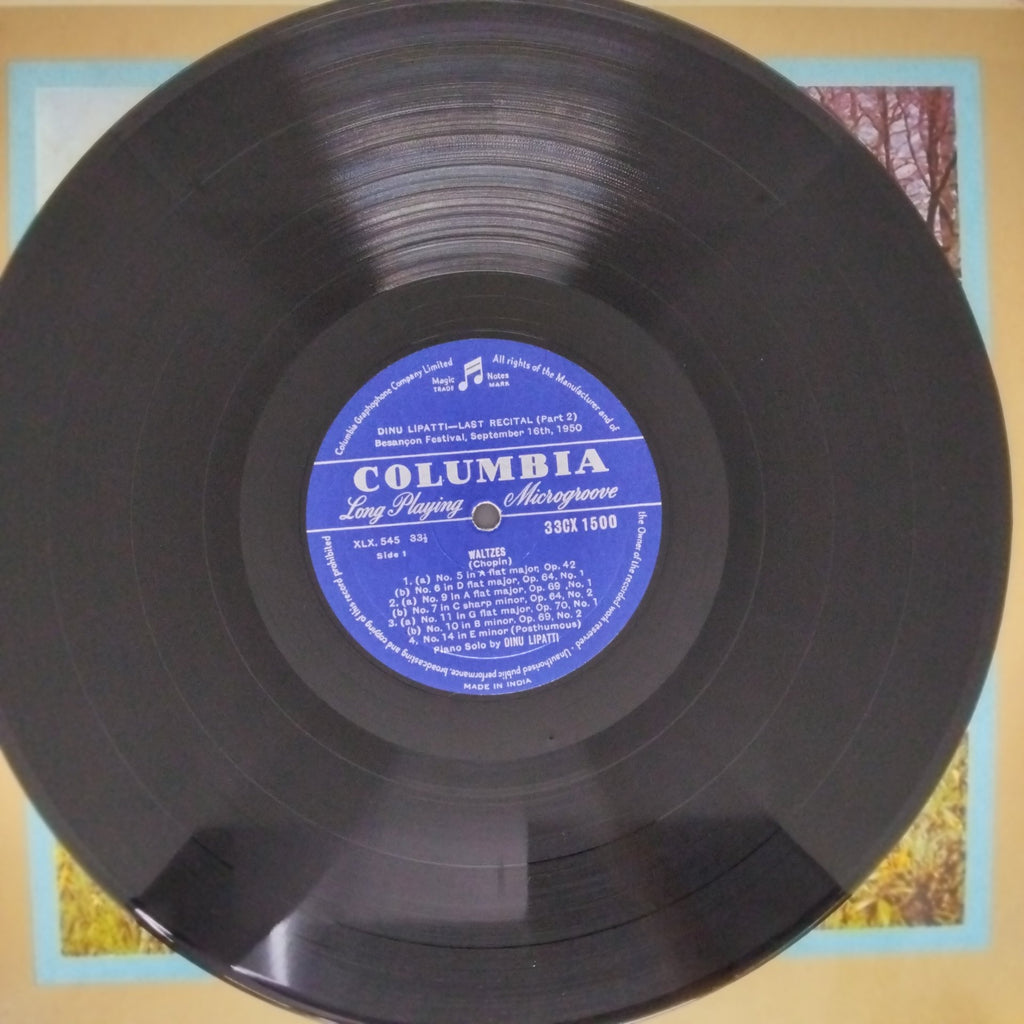 Dinu Lipatti - Last Recital (Part 2) (Vinyl)
