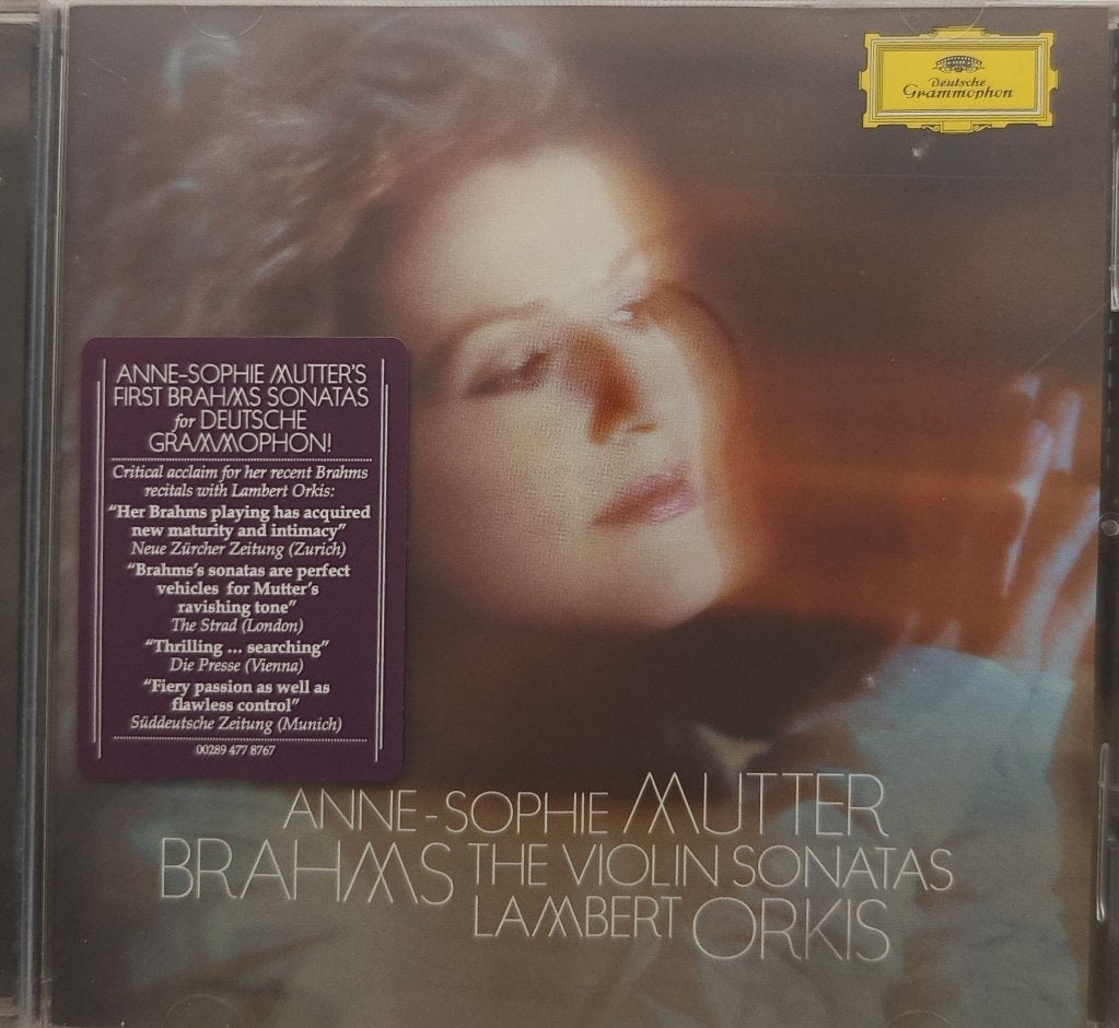 Anne-Sophie Mutter, Lambert Orkis - Brahms The Violin Sonatas (CD)