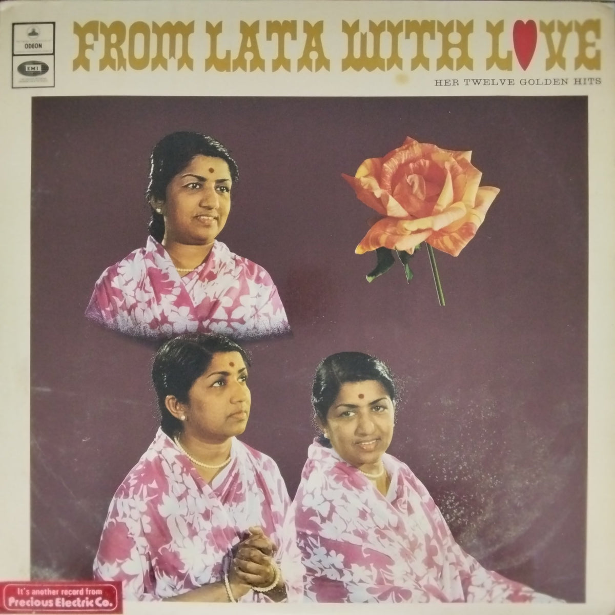 Lata Mangeshkar - From Lata With Love (Vinyl)
