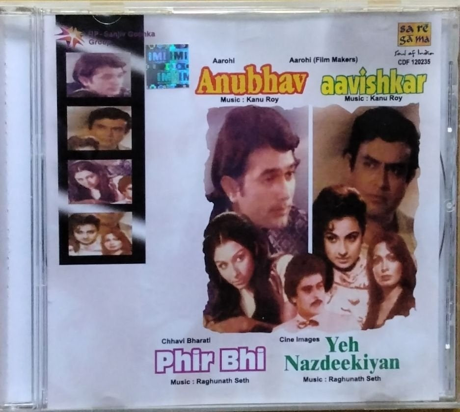 Kanu Roy, Raghunath Seth - Anubhav / Aavishkar / Phir Bhi / Yeh Nazdeekiyan (CD)