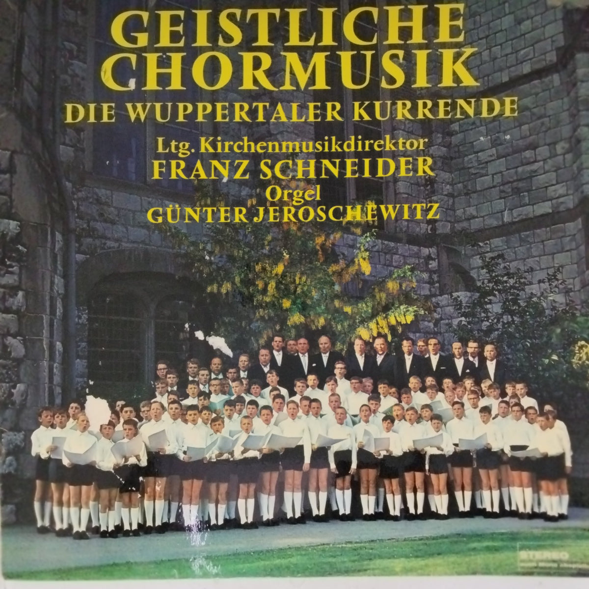 Die Wuppertaler Kurrende - Geistliche Chormusik (Vinyl)