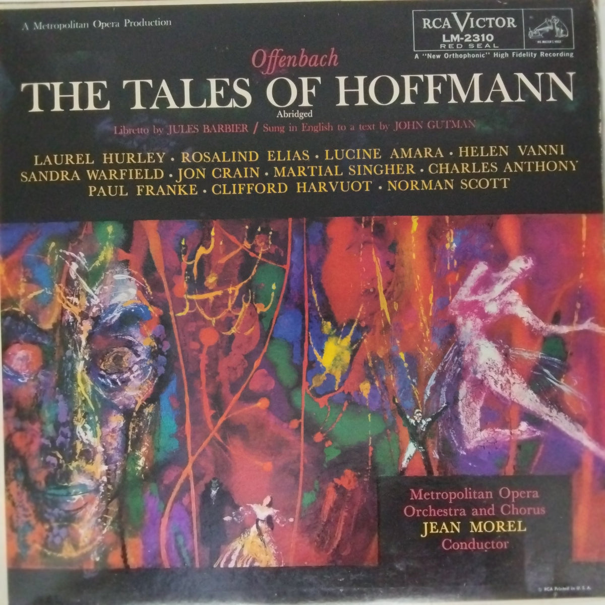 Metropolitan Opera Orchestra and Chorus, Jean Morel - The Tales of Hoffmann (Vinyl)