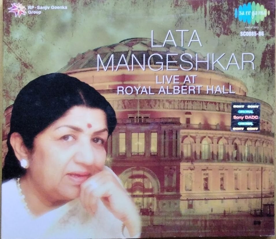 Lata Mangeshkar - Live at Royal Albert Hall (CD) (2)