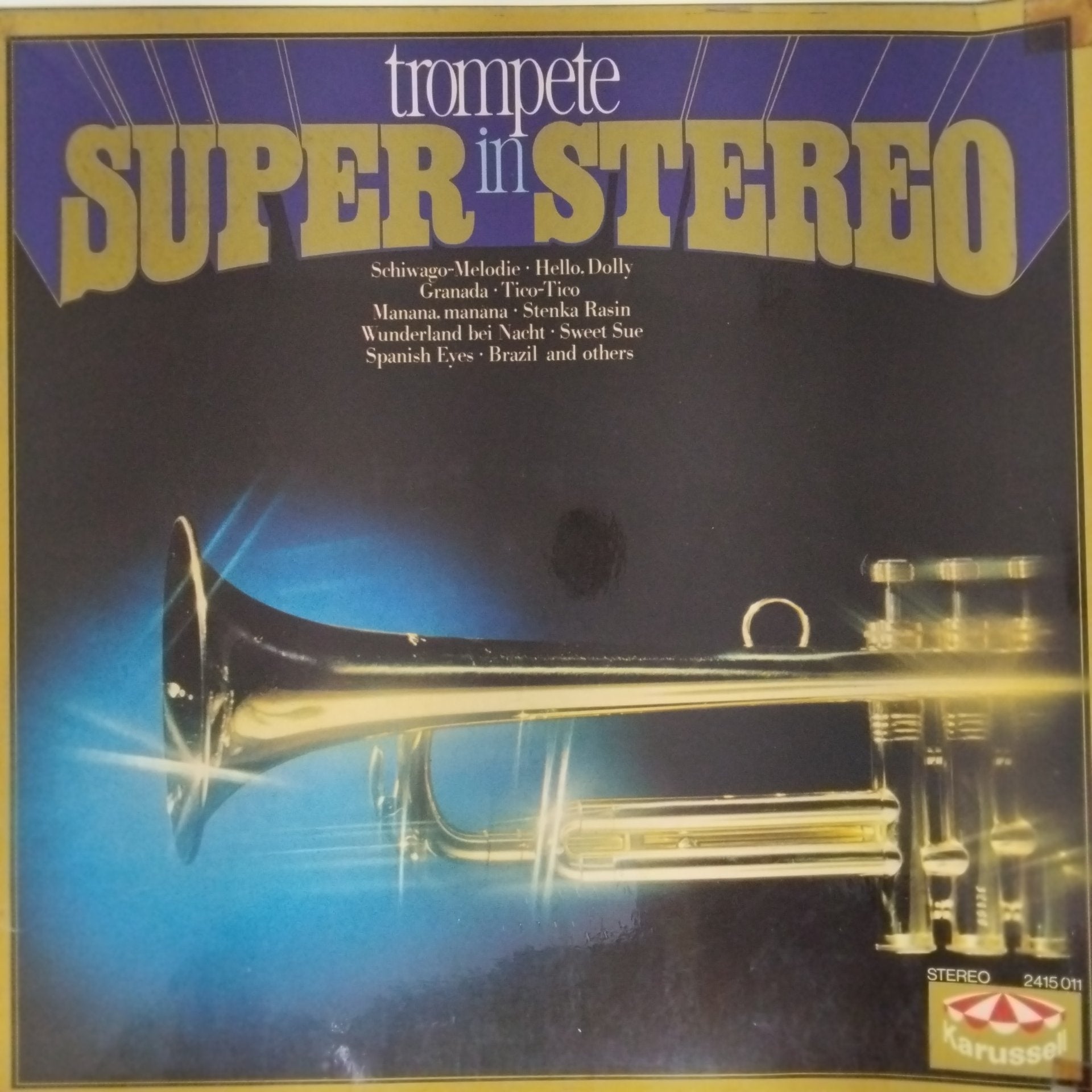 James Last, Roberto Delgado, Manfred Moch - trompete SUPER in STEREO (Vinyl)