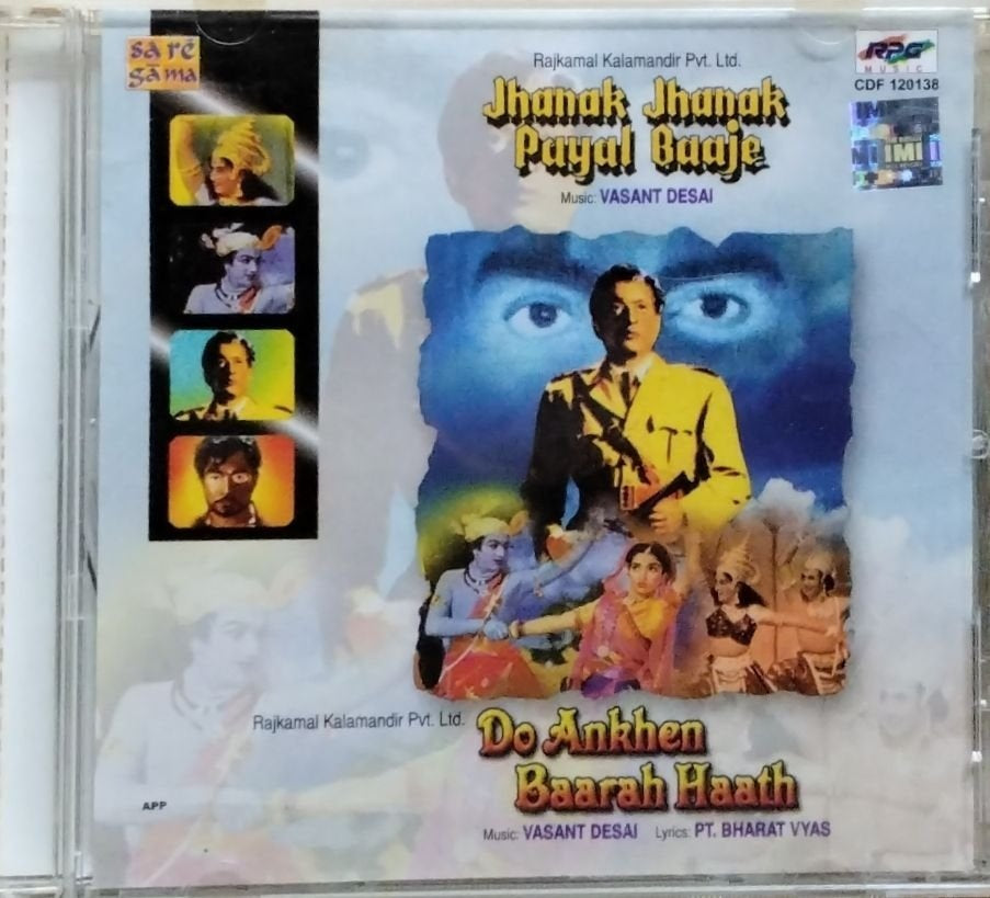 Vasant Desai - Jhanak Jhanak Payal Baaje / Do Ankhen Baarah Haath (CD)