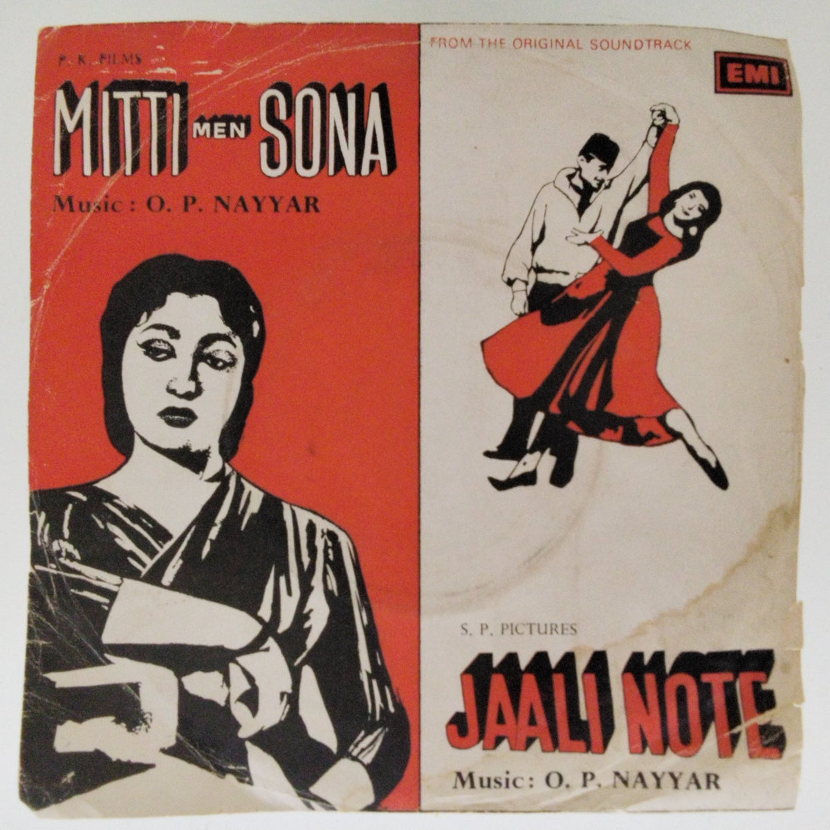 O. P. Nayyar - Mitti Mein Sona / Jaali Note (45-RPM)