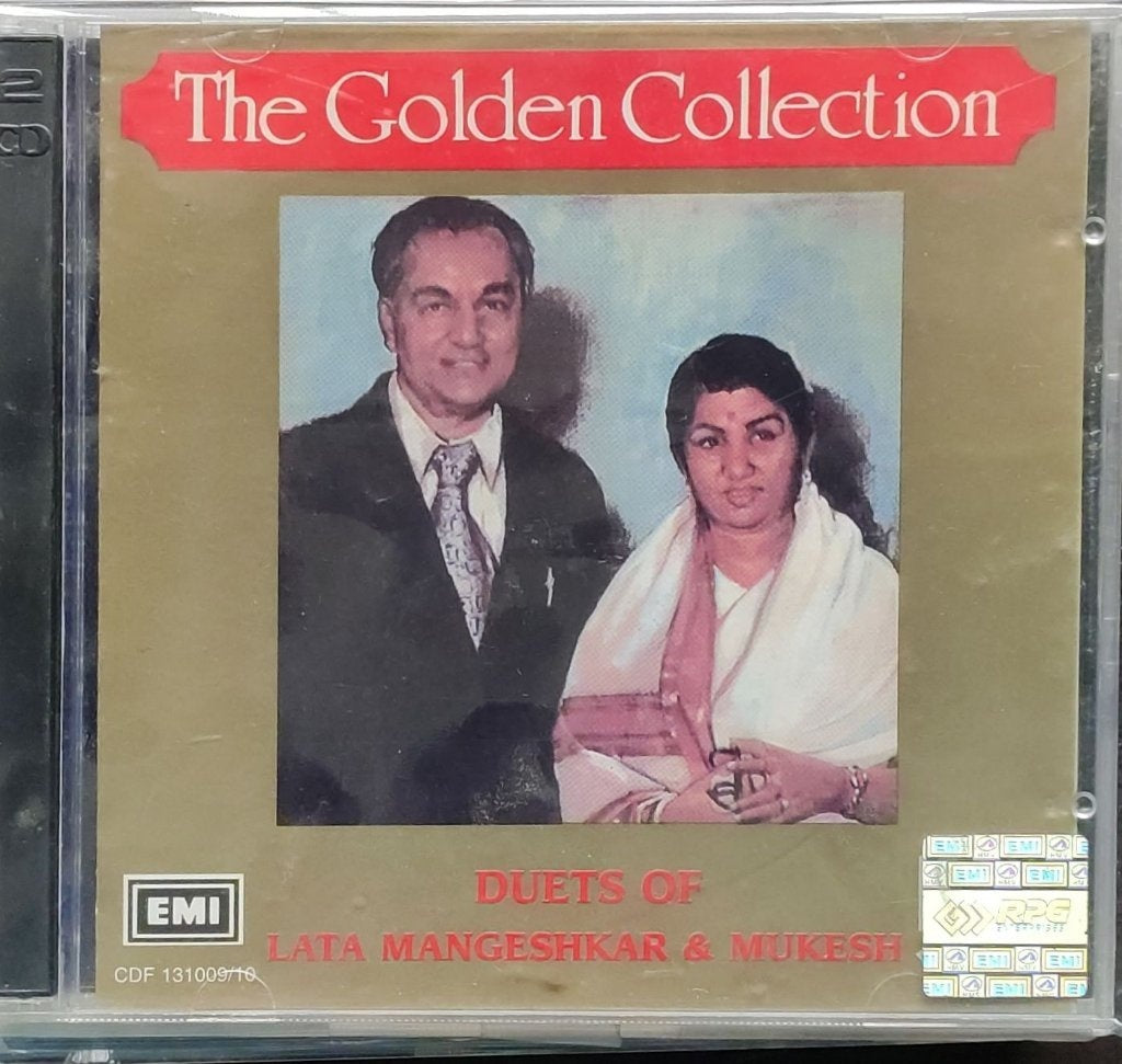 Lata Mangeshkar, Mukesh - The Golden Collection: Duets of Lata Mangeshkar & Mukesh (Made in USA) (CD) (2)