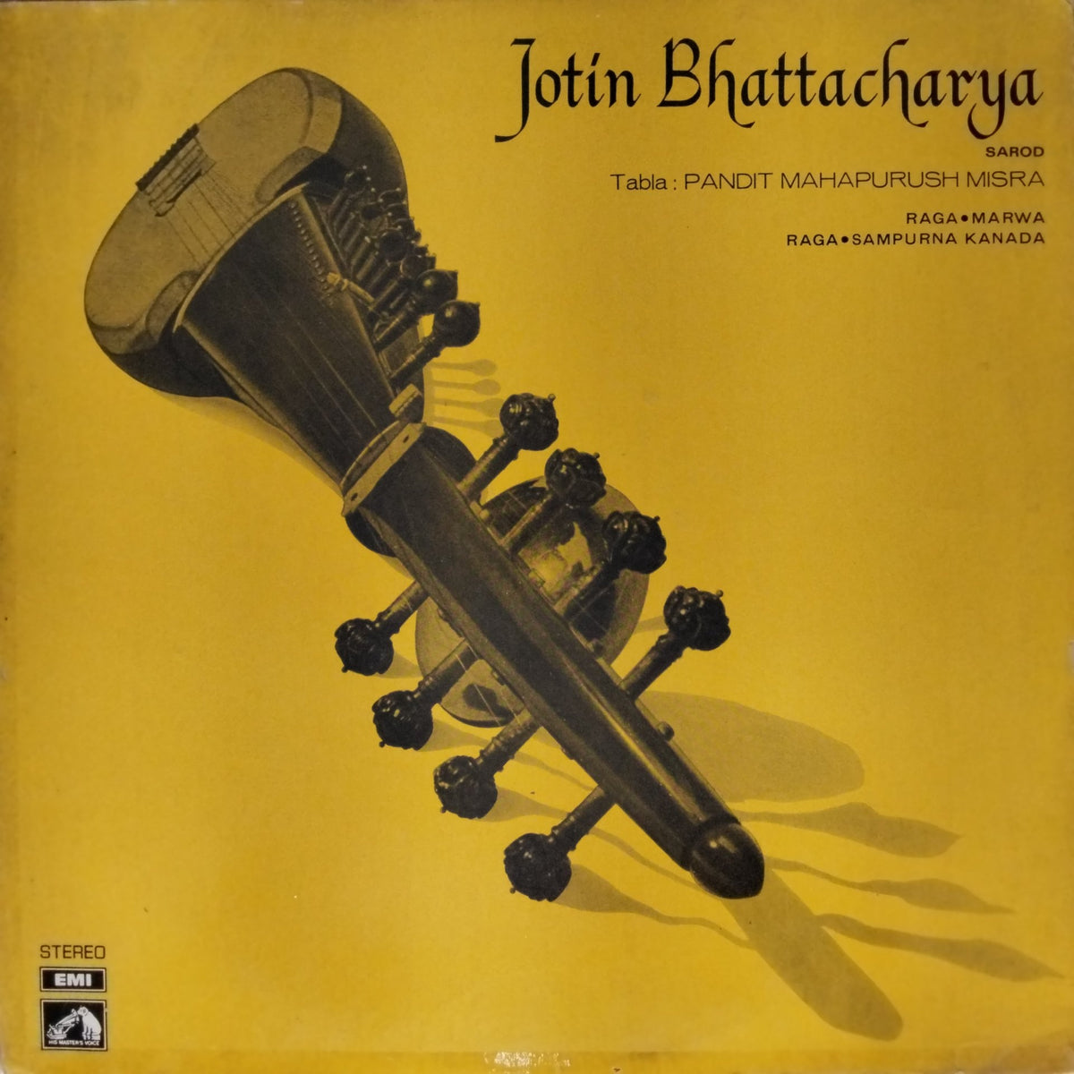 Jotin Bhattacharya - Raga - Marwa, Raga - Sampurna Kanada (Vinyl)