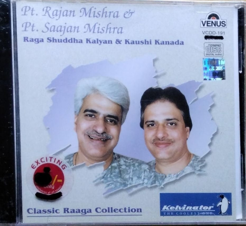Pt. Rajan Mishra, Pt. Saajan Mishra - Raga Shuddha Kalyan & Kaushi Kanada (CD)